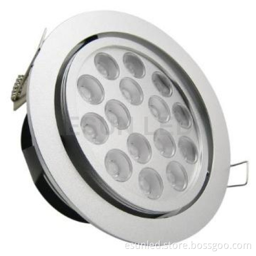 15W LED downlight 1200LM Aluminum 6063T5 CE&RoHS